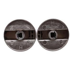 2PCS Metal 6mm/8mm Universal Silver Gas Stove Control Knobs Adaptors Oven Switch Cooking Surface Control Locks