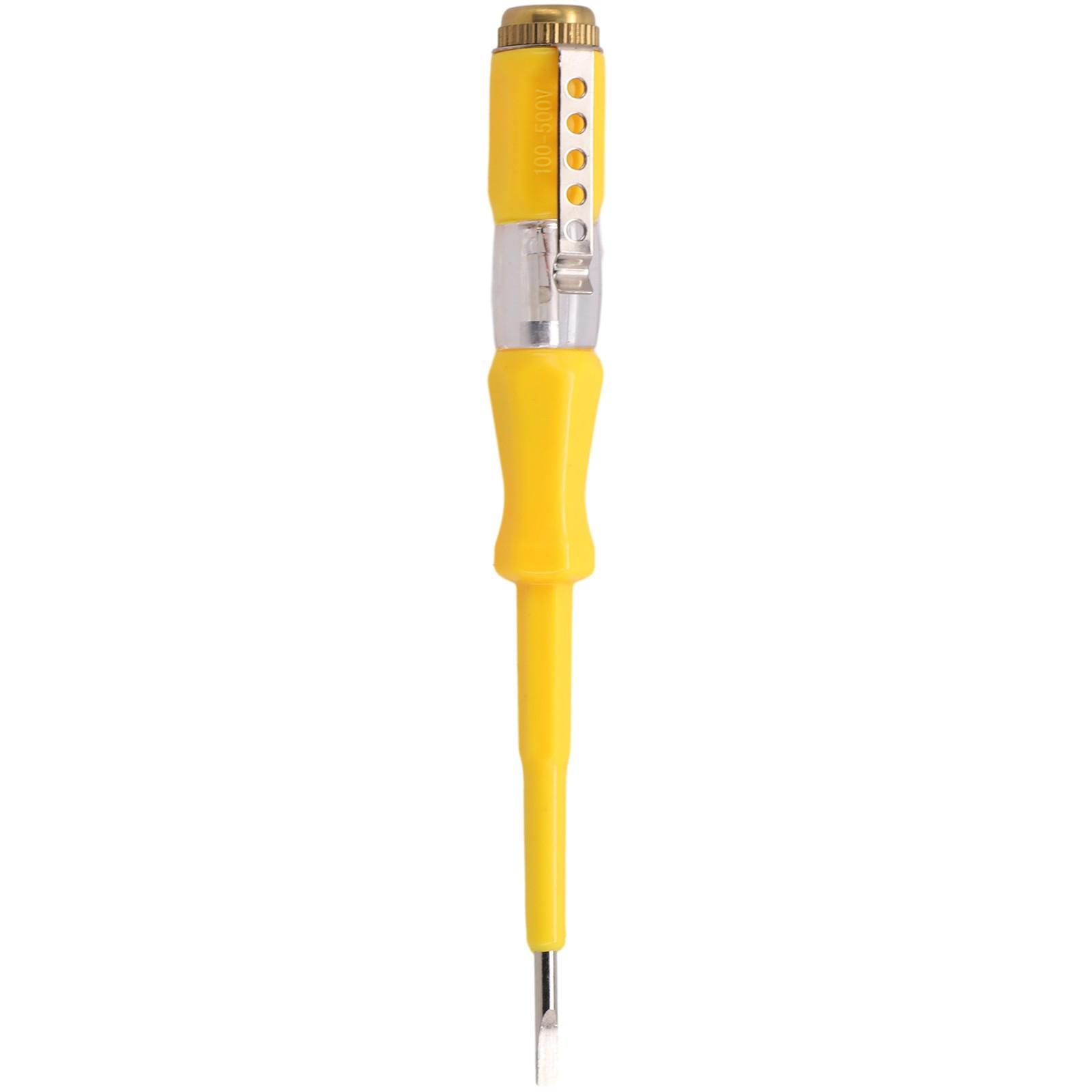 

Anti Slip Handle Voltage Indicator Blade Bits Chrome Steel