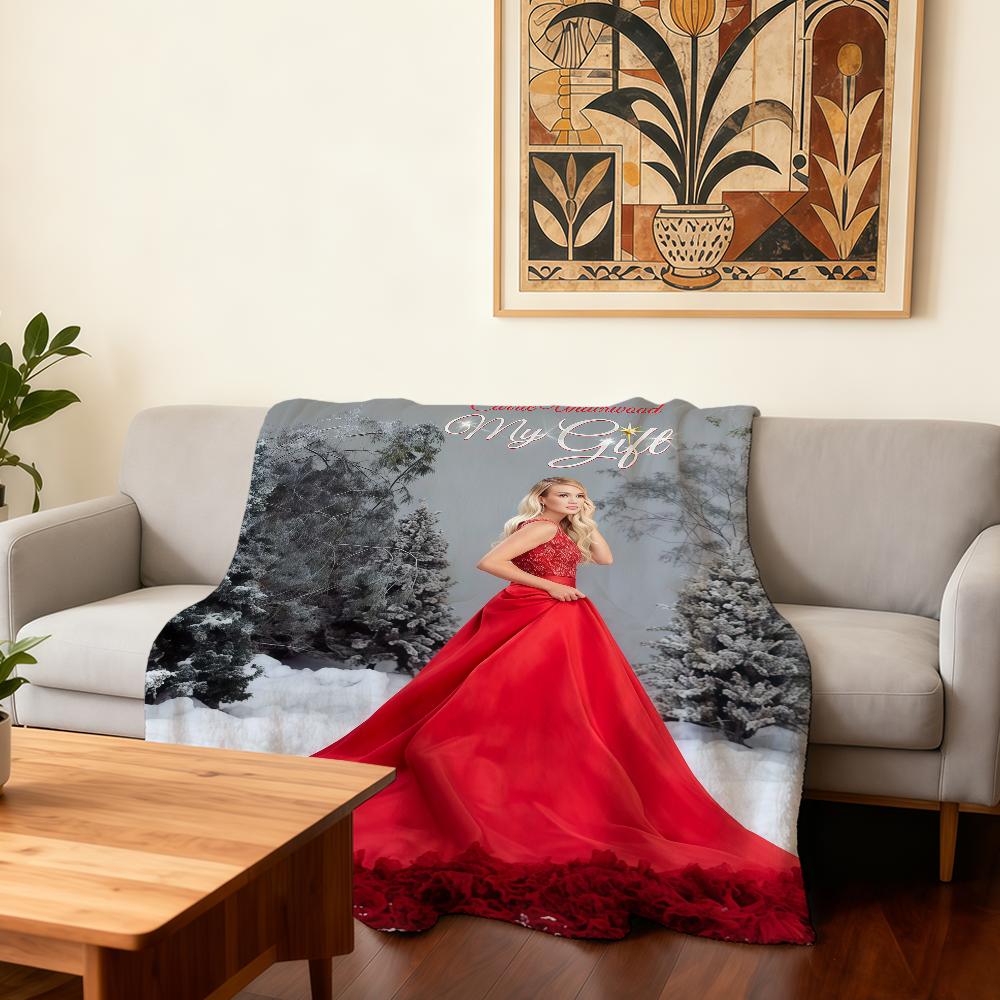 Singer C-Carrie Underwood Blanket Super Warm Comfortable Plush Throw Blanket Child Home Sofa Bedroom Gift
