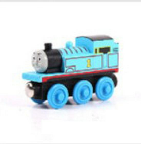 Children's Wooden Toy Train Head Cake Decoration - YB02