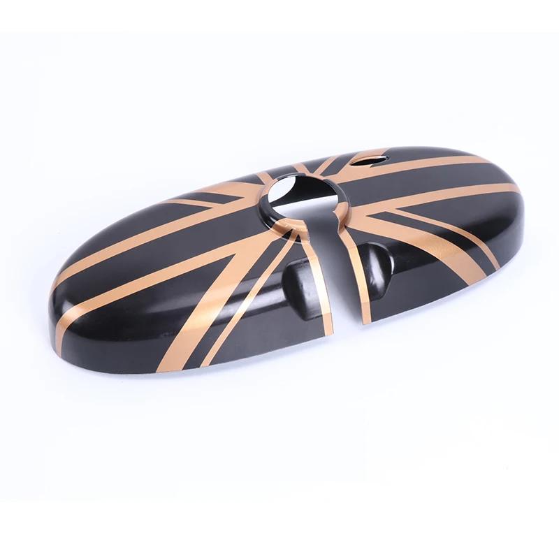 For MINI Cooper JCW S One+ R55 R56 R57 R59 R60 R61 Countryman Car Rear View Mirror Case Cover Sticker Decor Auto Accessories