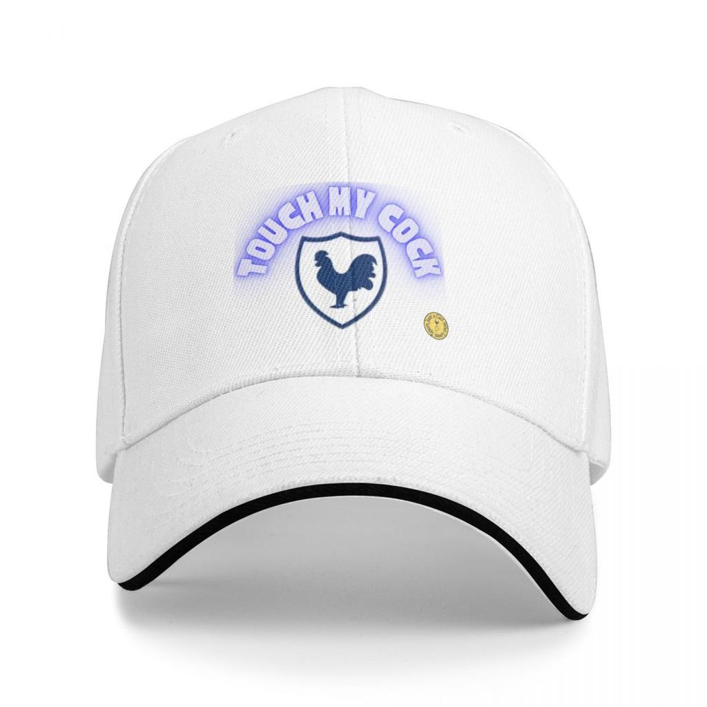 Jimbo says Touch My Cock Baseball Cap Rave Hat Man For The Sun  Women Mens
