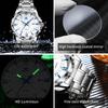 OPK Mens Watch Original Watches For Men Multifunctional Quartz Wristwatch Waterproof Luminous Mens Gifts