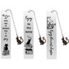 Stainless Steel Bookmarks Chain Bookmarks Cats Pendant Bookmarks Metal Book Mark Book Page Divider Gift for Book Lover