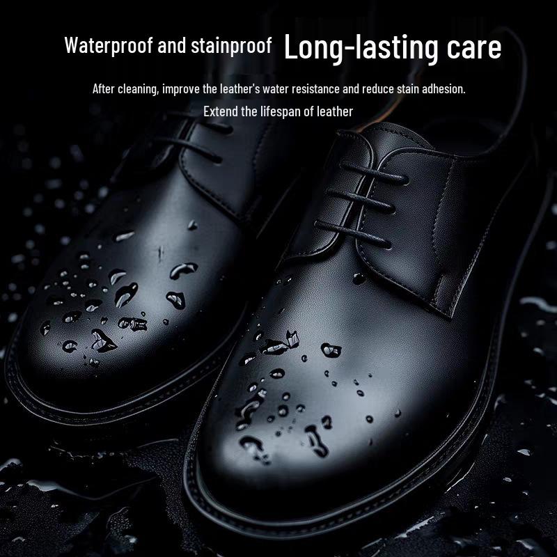 Leather Care Kit: Polishing Cloth, Lanolin, Genuine Care Oil, Repair Cream, Care Liquid, Shoe Polish.