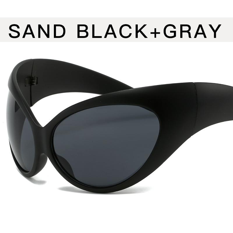 Space Style Designer Sunglasses Men Women Goggle Shape Fishing Bicycling Sun glasses Male Female Punk Y2K Sunglass Men Women