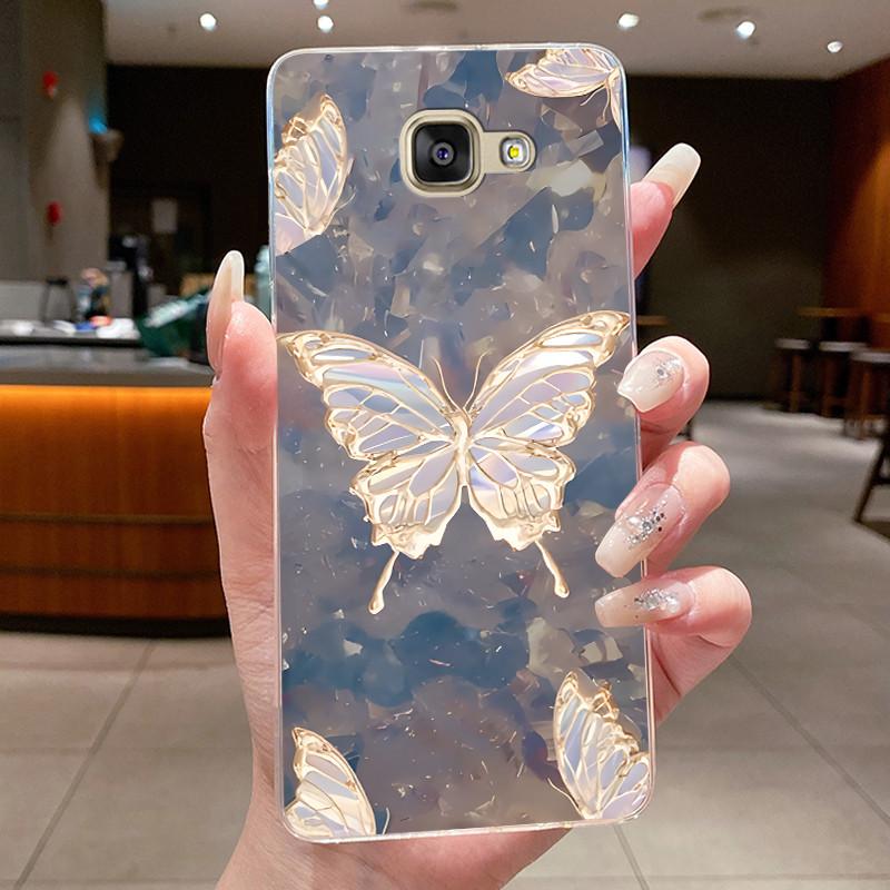 For Samsung Galaxy A5 2016 2017 Case Flowers Cover Soft Silicone Phone Case For Samsung A5 2017 2016 A510F A520F Fundas Bumper