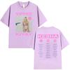 Kesha Yippee Kiyay Tour 2025 T Shirt Unisex Women Aesthetic Fashion Short Sleeve Tshirts Casual Retro High Quality Cotton Tshirt