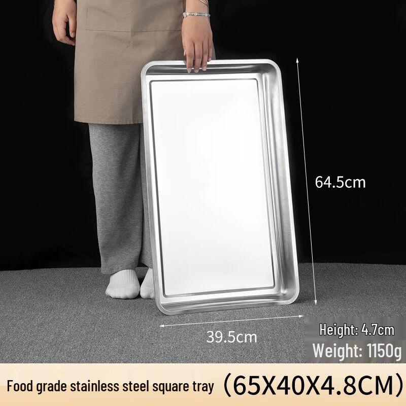Stainless Steel Rectangular Multipurpose Tray