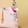 Funny Animal Doll Series Knitted Keychain For Bag Pendant Cute Animal Design Crochet Keychain Handmake Gifts Custom Accessories