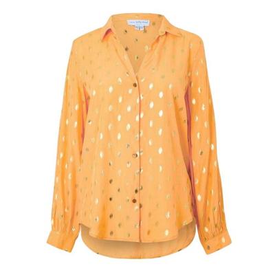 Never Fully Dressed Womens/Ladies Fleck Miley Relaxed Fit Bishop Shirt