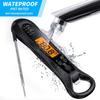 Instant Read Meat Thermometer for Cooking, Fast & Precise Digital Food Thermometer with Backlight, Magnet, Calibration,
