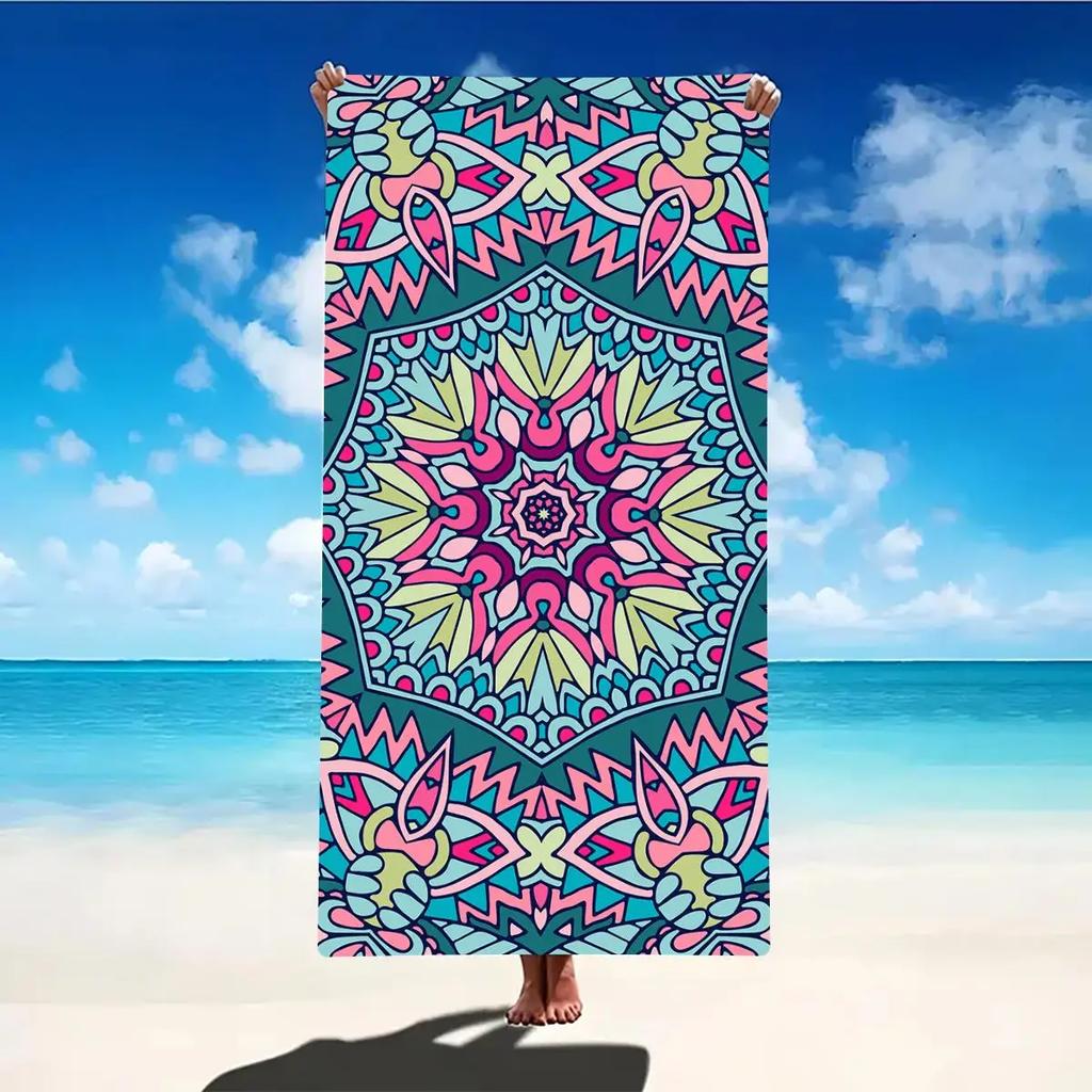 Classical Beach Towel Large Size Outdoor Travel Camping Absorbent Beach Towels Super Soft Summer Swimming Towel Bath Towel Sea