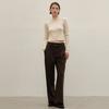 ATELIER NAIN Warm Touch Wide Belted Pants Set S (Pt-5474)