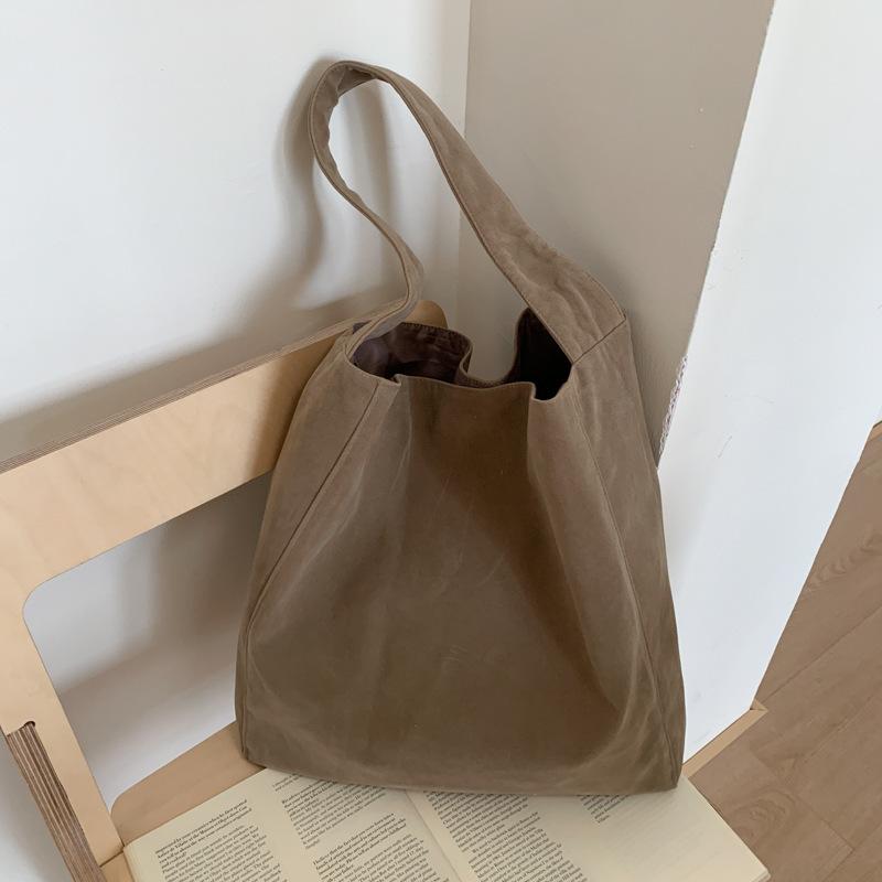 Large Capacity Women's Tote Bag Available Leopard Print or Solid Colors Soft Durable Comfortable Strap Daily Shoulder Bag