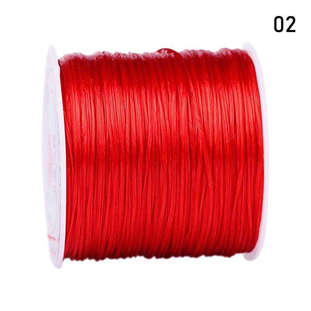 Perlenfaden Kordel Faden Nylon Stretchkordeln Strapazierfähige Elastische Schnur Armbänder Halskette