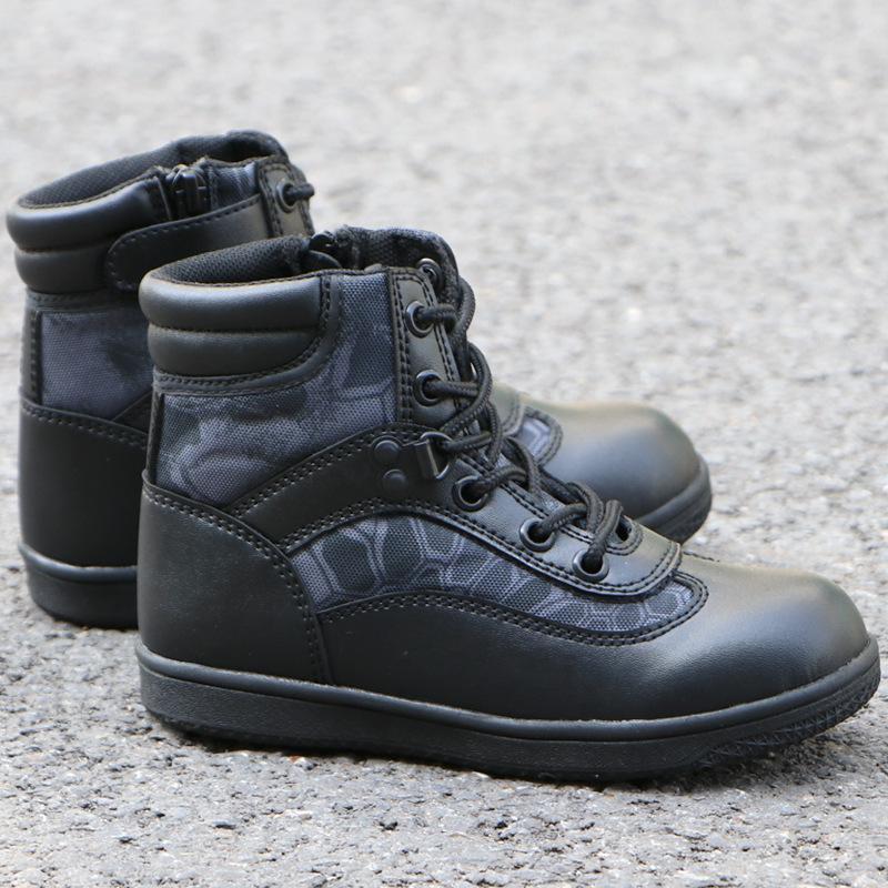 Fashion Hiking Shoes For Boys Girls Outdoor Light Trekking Boots Shoes For Children Comfortable Walking Sneakers Summer Camp Team Shoes