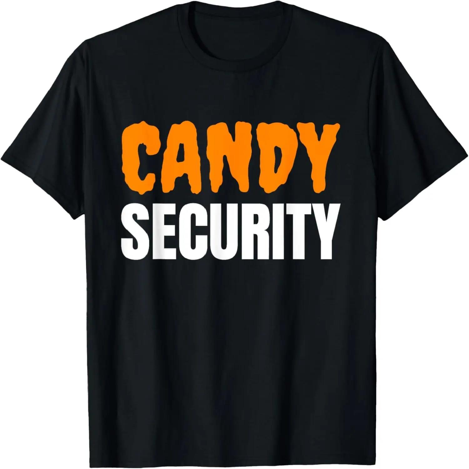 Candy Security Halloween Trick Or Treat T-Shirt S