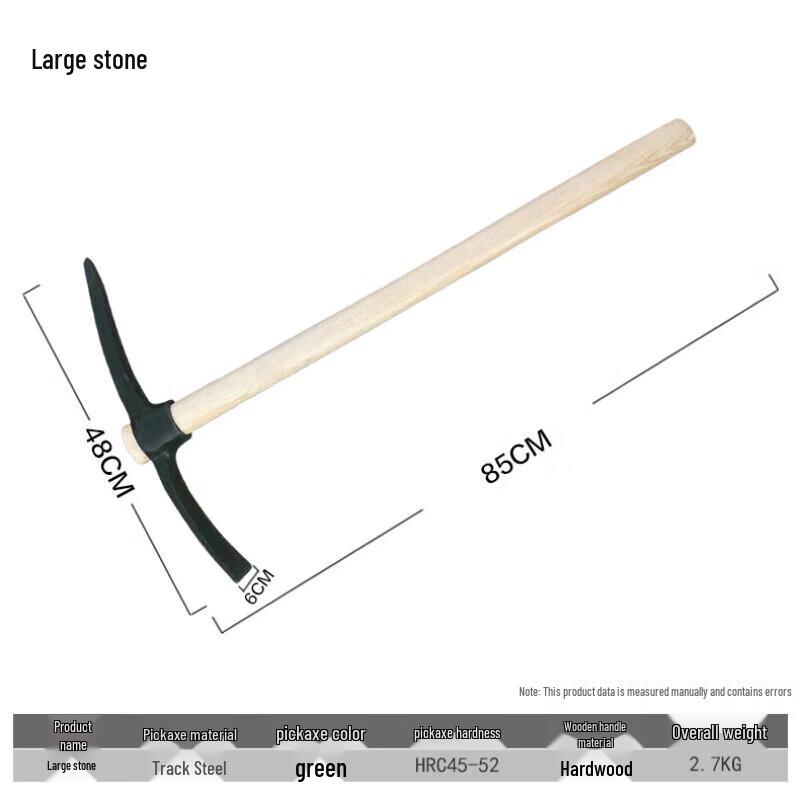 Heavy-Duty Soldier's Multi-Tool Pickaxe