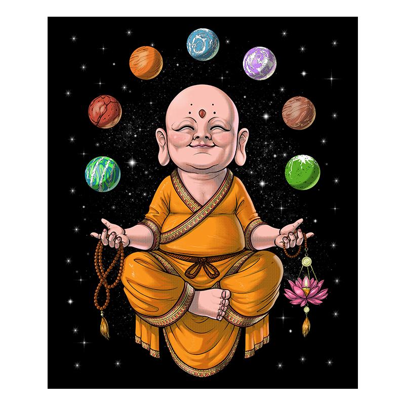 

Инопланетянка Лягушка Будда Дзен Йога Медитация Плакаты Печать Настенное Искусство Холст Картина Забавные Картинки Гостиная Домашний Декор Cuadros 21x30cm No Framed