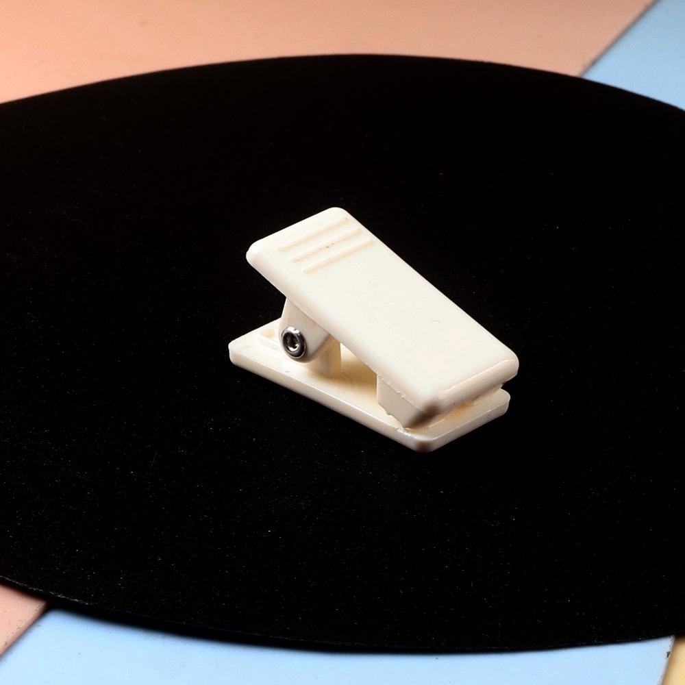 Clear DIY Acrylic Double-Sided Clip for Stationery and Documents