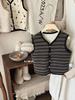 88301 Kids' Fashionable Fleece Vest - 2025 Autumn/Winter Warm Sleeveless Jacket