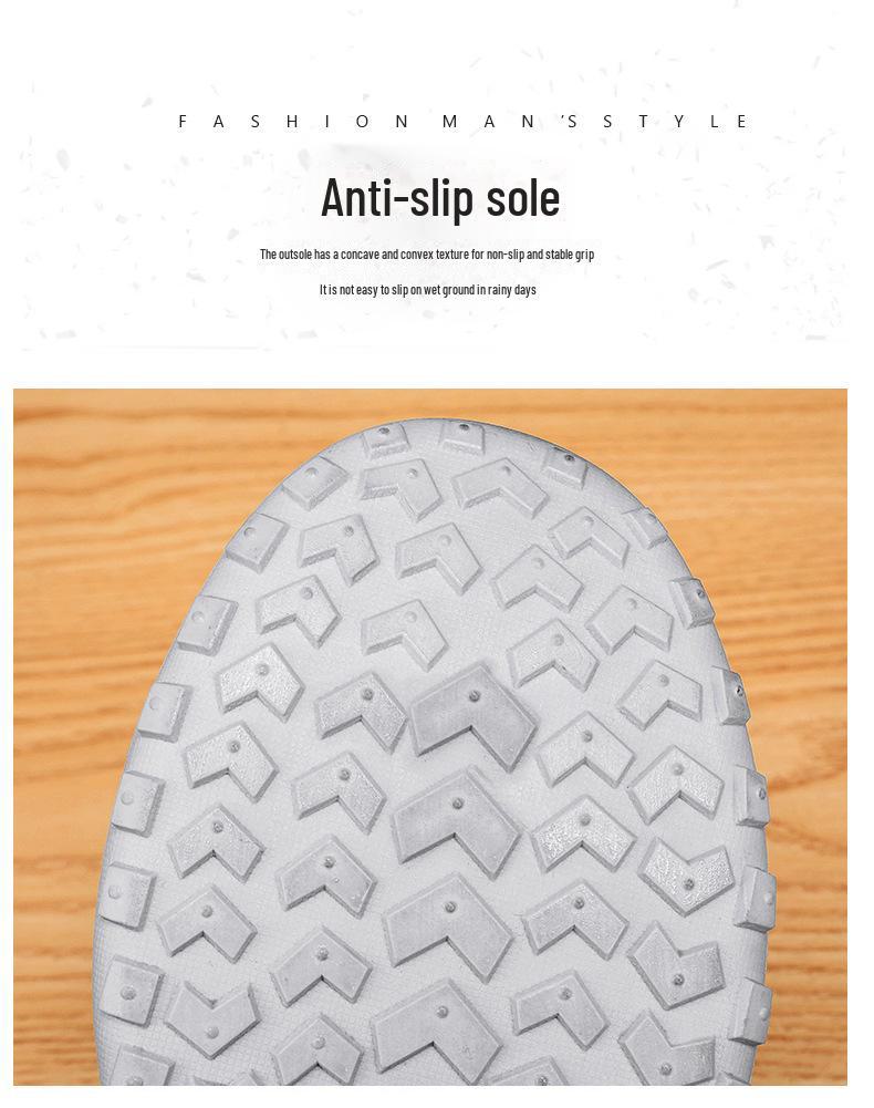 Men's Breathable Spring/Summer Slip-On Sneakers with Trendy Cross Straps