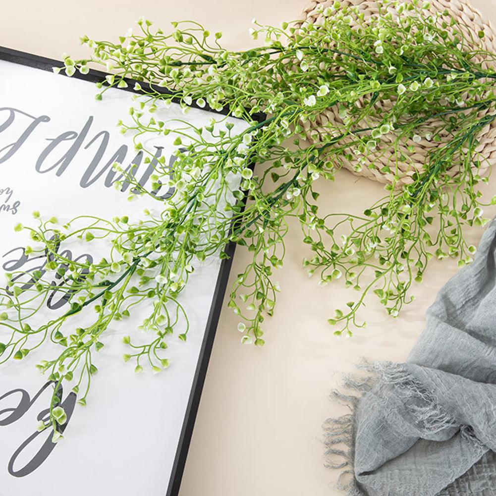 80cm Artificial Admiralty Willow Wall Hanging Plant Fake Willow Vine Garland Greenery Rattan For Home Garden Balcony Decora K3Q3