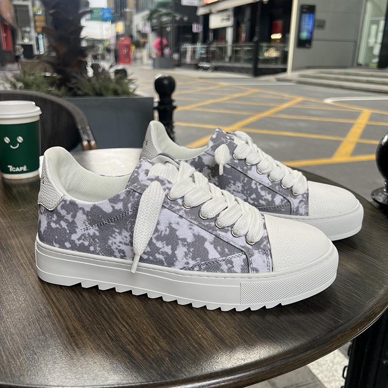 Wszechstronna Platforma Codzienne Buty Chlebowe Męskie Letnie Oddychające Buty Skateboardowe dla Pary