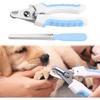 Professional Pet Nail Clippers with Safety Guard To Prevent Overcutting Includes Nail File Sharp Blade for Dogs Cats Grooming