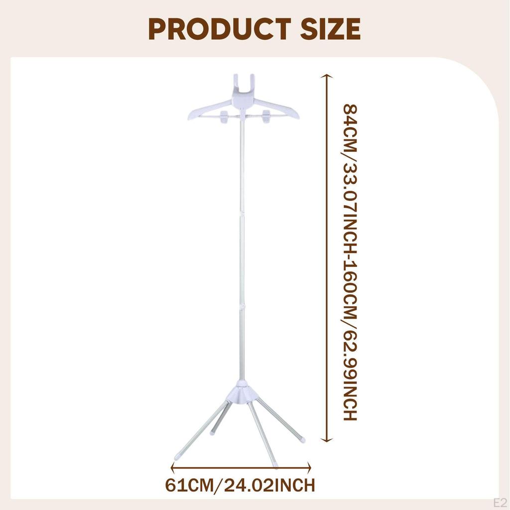 Steamers Garment Hanger Steam Ironing Machine Accessories Bracket ,Foldable, Sturdy Lightweight