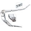For Mitsubishi Outlander 2016 2017 2018 2019 2020 2025 Front Bumper Fog Light Chrome Molding Strip Car Accessories