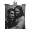 Charlie Kirk Angelic Advocate Blankets  Soft Warm Plush Throw Blanket For Child Couch Chair Sofa Bed Flannel Bedspread Bed Cover