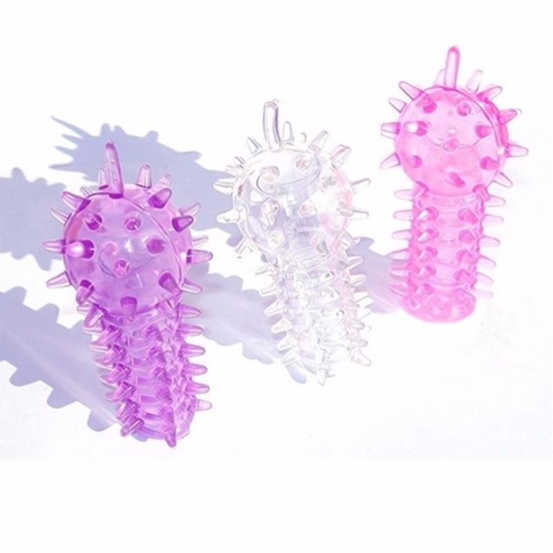 1/5 Pcs Sex Finger Sleeve Clitoris Stimulator Flirting Vagina Dildo Massager Female Masturbation Sex Toys for Adult Erotic Toys