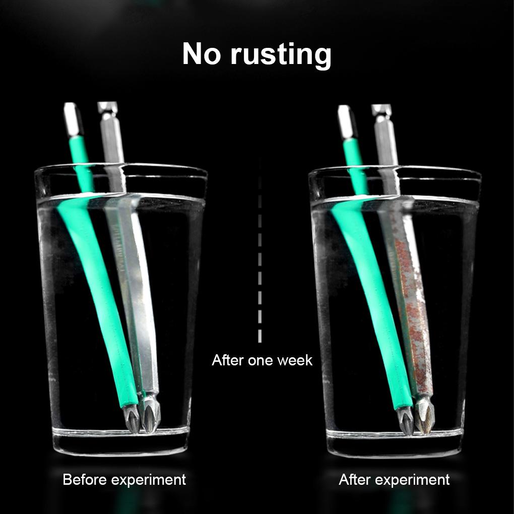 3/4/5pcs Screwdriver Drill Bit Set Hex Handle DIY Screw Driver Bits High Precision Hand Tools Anti-slip Extractor Accessories