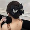Elegant Butterfly Knot Hair Clip Women'S Summer  Style Hair Clip  Personality Back Of Head Shark Clip Hair Accessory