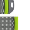 Silicone world Folding Drain Basket Fruit Vegetable Washing Basket Strainer Colander Collapsible Drainer Kitchen Storage Tools