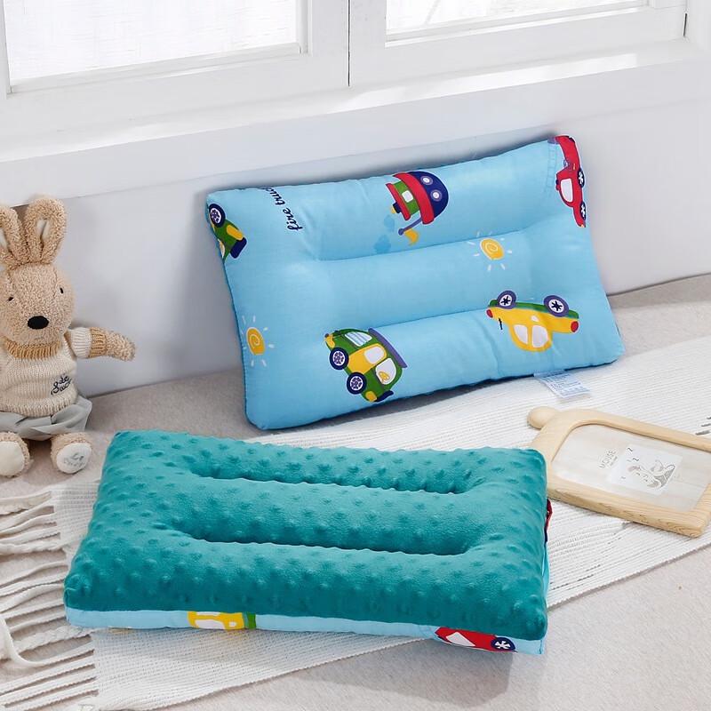 OLOMM Kids Cotton Double-Sided Cartoon Pillow