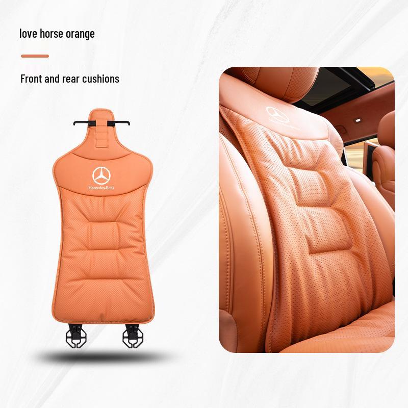 Ganzjahres-Nappaleder-Autositzbezüge für Mercedes-Benz, BMW, Tesla und Volkswagen - Weich für den Sommer