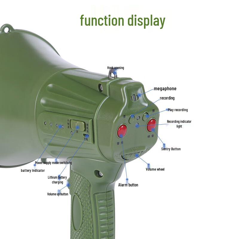 Thunder King CR-611 Rechargeable Megaphone