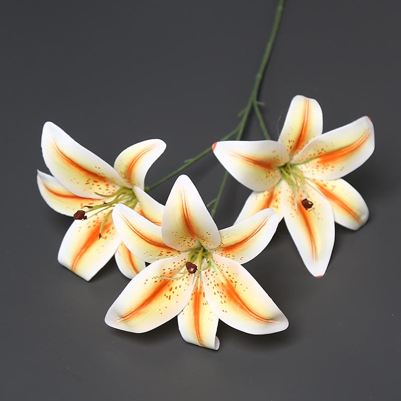 Hochzeitslilie Künstliche Blume 3D-Druck - Heimdekoration, Hotelornament, Schaufensterdekoration