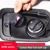 Carbon Fibre Fuel Cap Fuel Tank Decorative Protection Cover For BMW M Performance E46 E90 E60 F20 X1 F10 F30 X3 E70 E39 E36 E87