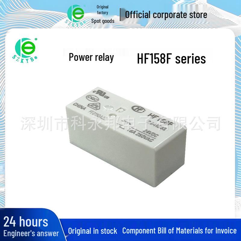 Série HF158F Relé Hongfa: Možnosti 12V a 24V