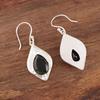 Green Tourmaline Gemstone 925 Solid Silver Jewelry Handmade Pear Earrings 1.90" EE-35-39