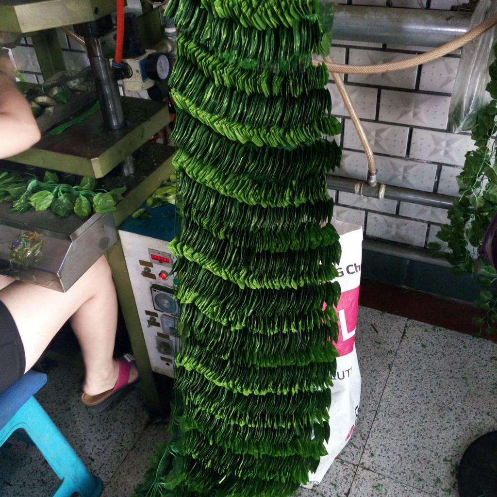 Artificial Rattan Leaves and Ivy Vine Decoration