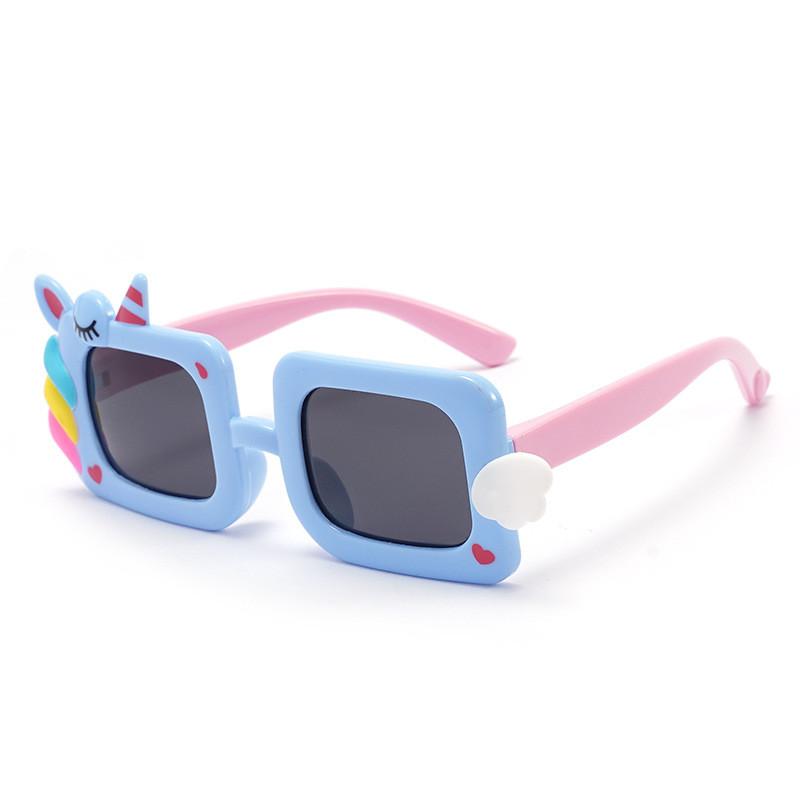 

Unicorn Children Polarized Sunglasses Uv400 For Sun Protection Kids Casual Wear Blue Gray