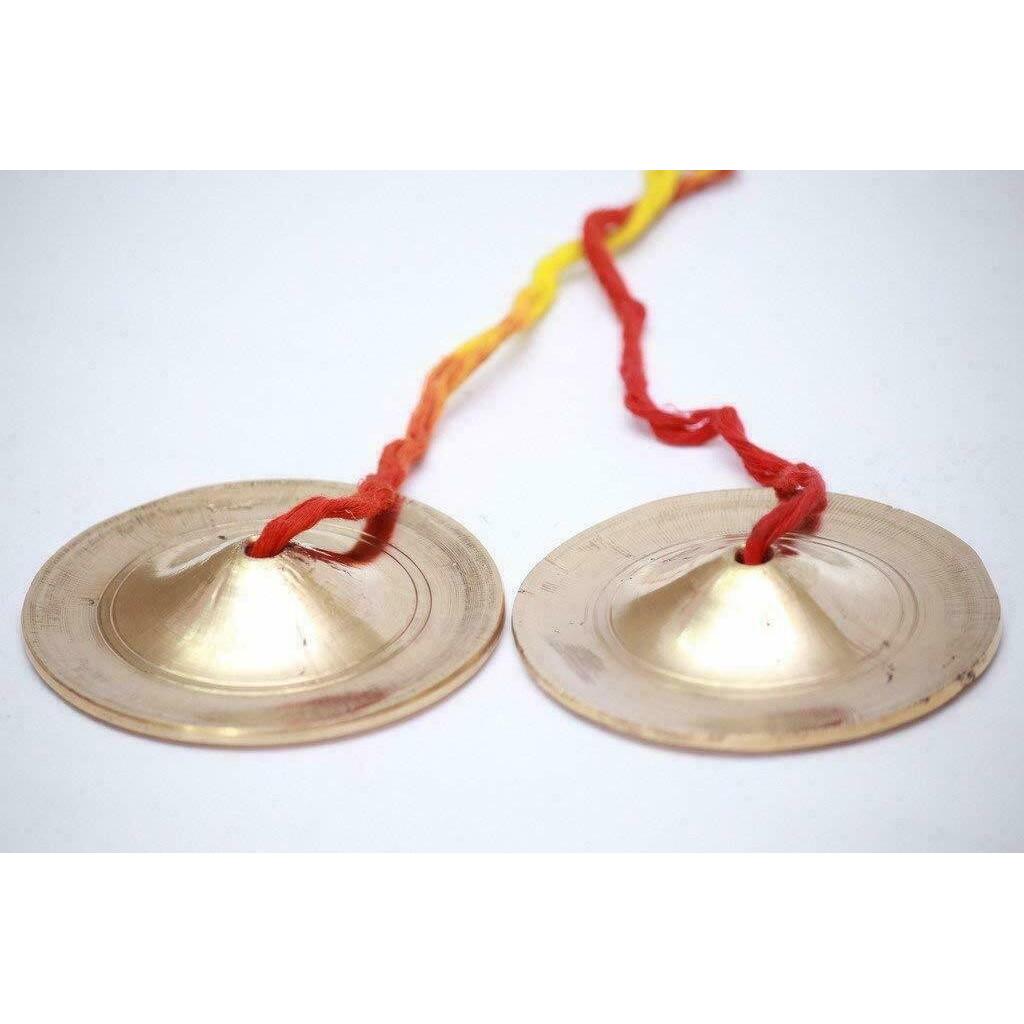 

Indian Tradisional Manjira Pair For Kirtan Free Ship B621 NZ198.2%