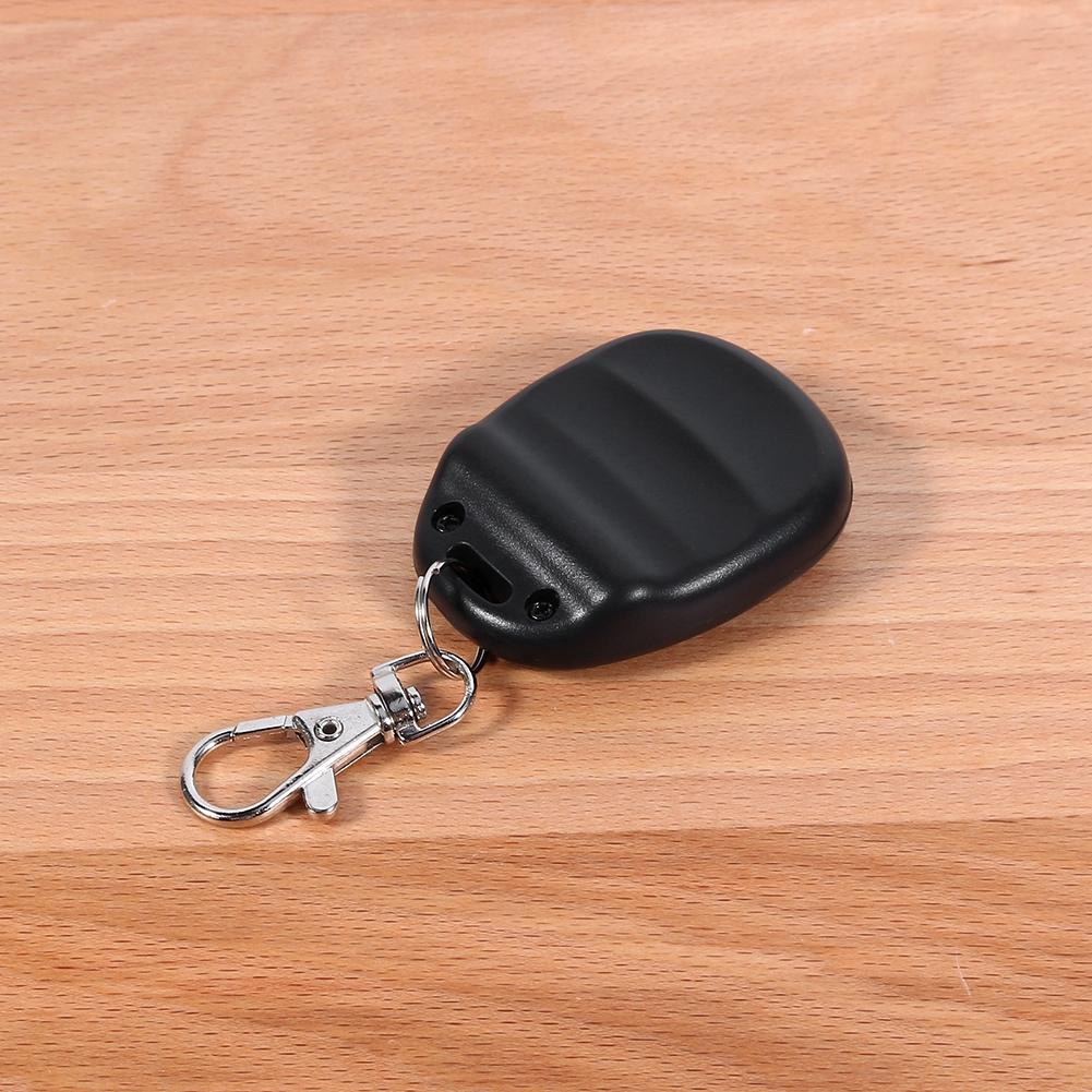 Remote Control Key Garage Gate Door Transmitter Wireless 433MHz Plastic Black 2 Keys
