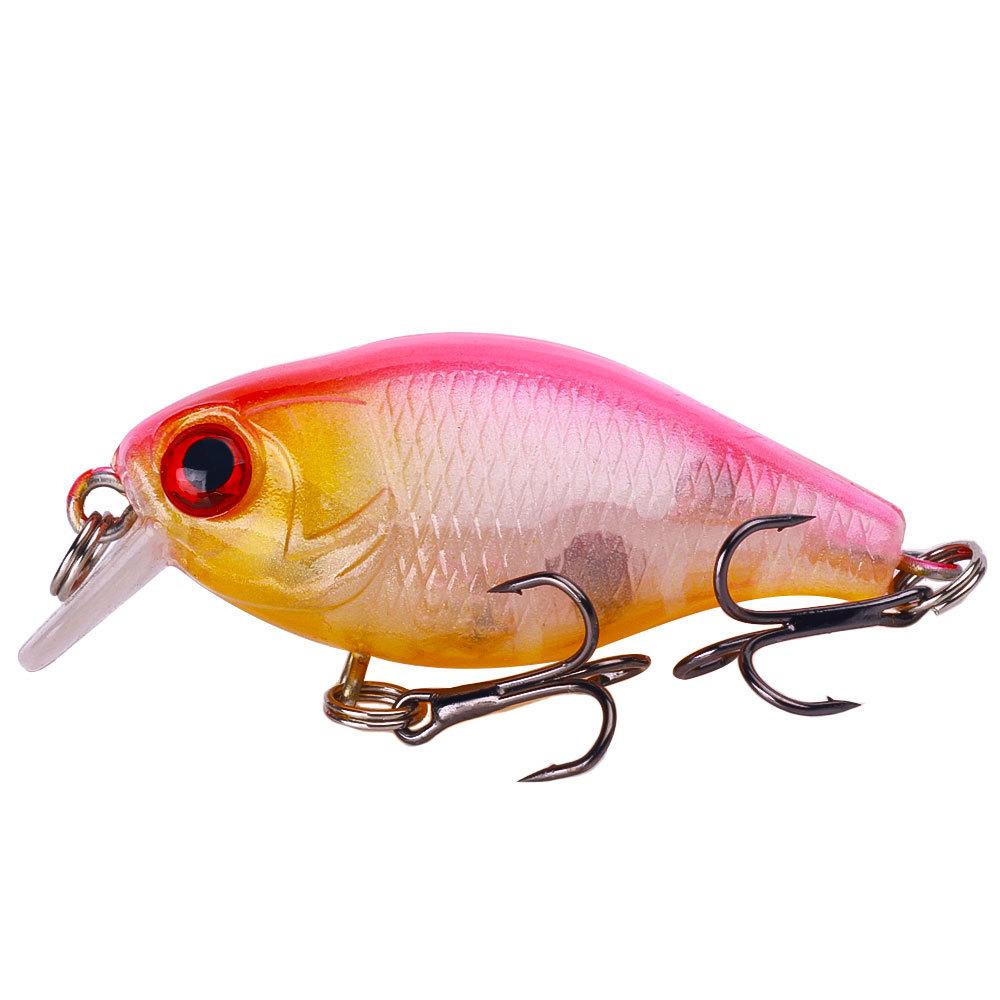 Lure Bait Floating Rock Small Fathead4.5cm4gBionic Bait Non-Air Force Freshwater and Saltwater Universal Bass and Mandarin Fish