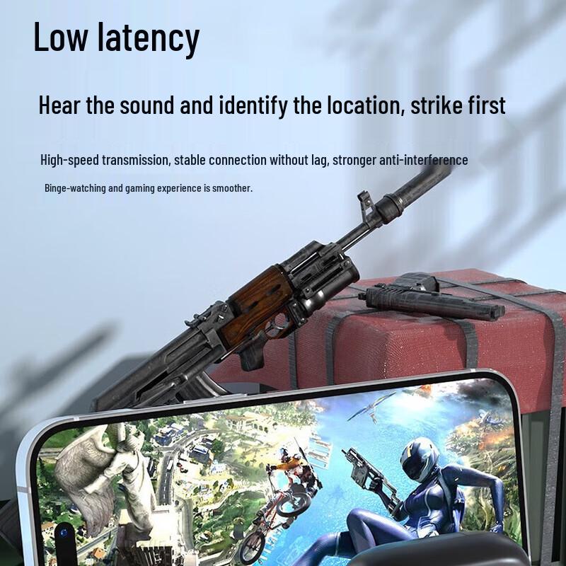 Bach Johann T8 Active Noise Cancelling Bluetooth Earbuds